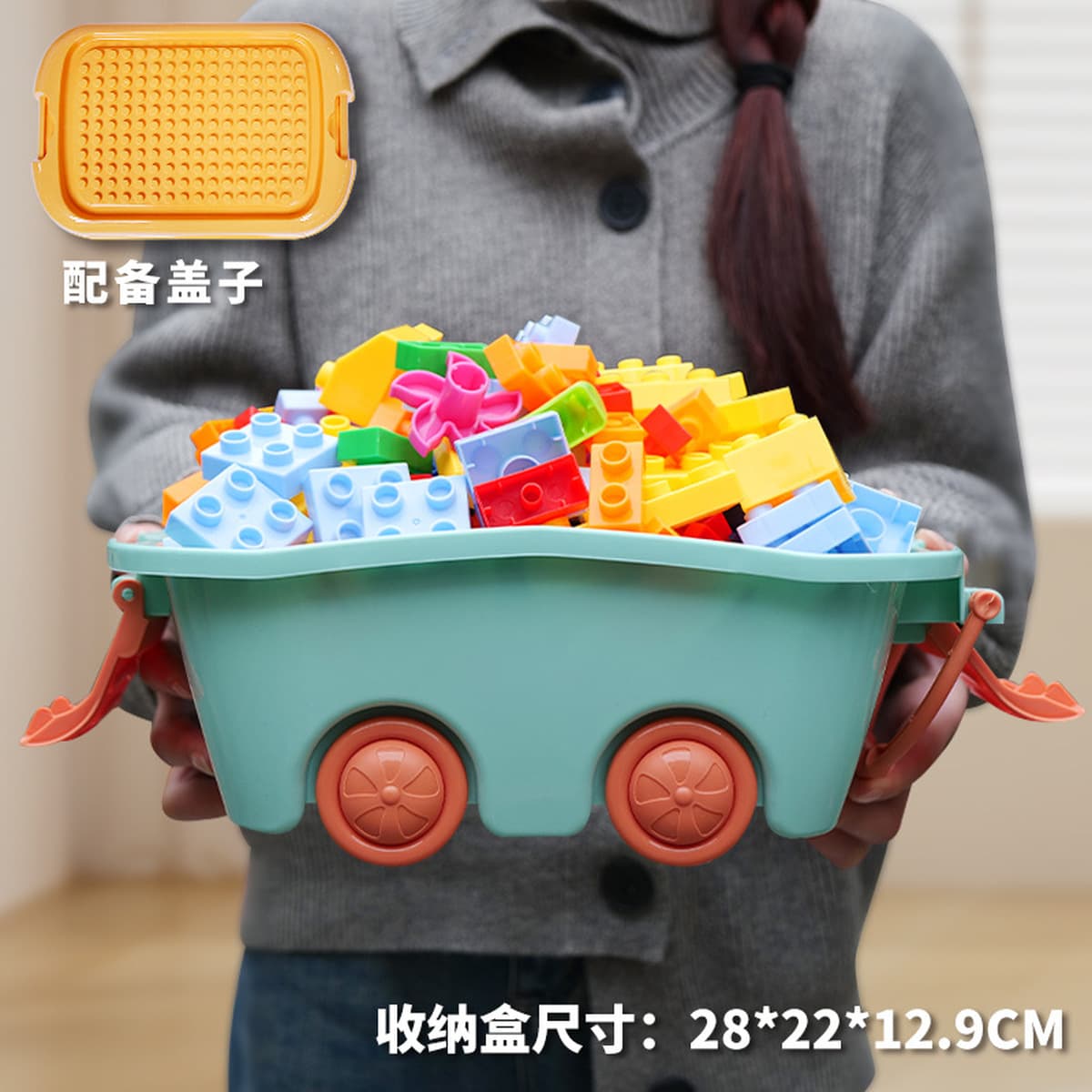 Большие строительные блоки для детского творчества и самостоятельной сборки, совместимые с крупными блоками Lego,...