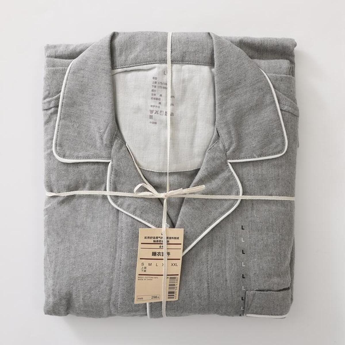 Безпечатный японский осенний и зимний домашний костюм без Индии