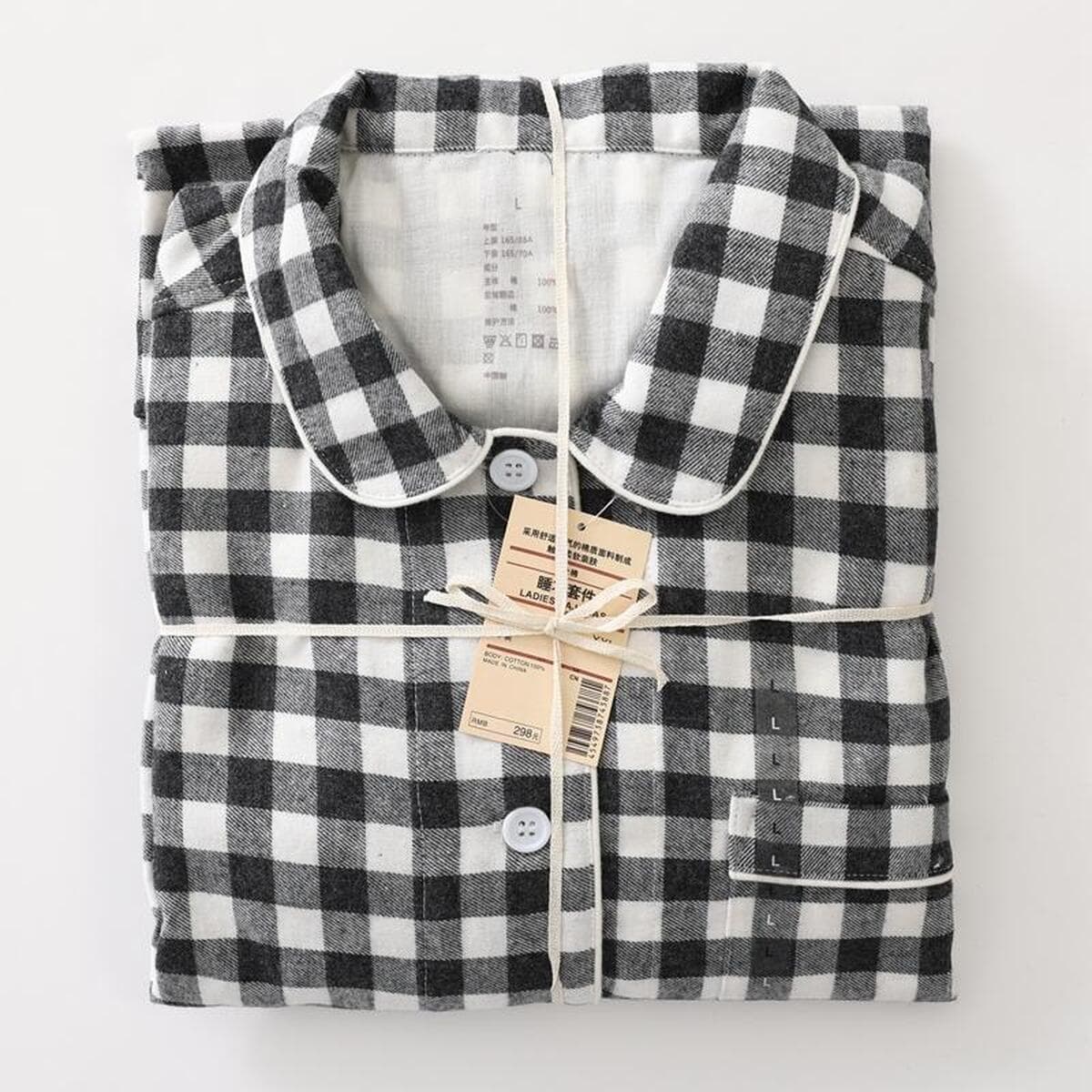 Безпечатный японский осенний и зимний домашний костюм без Индии