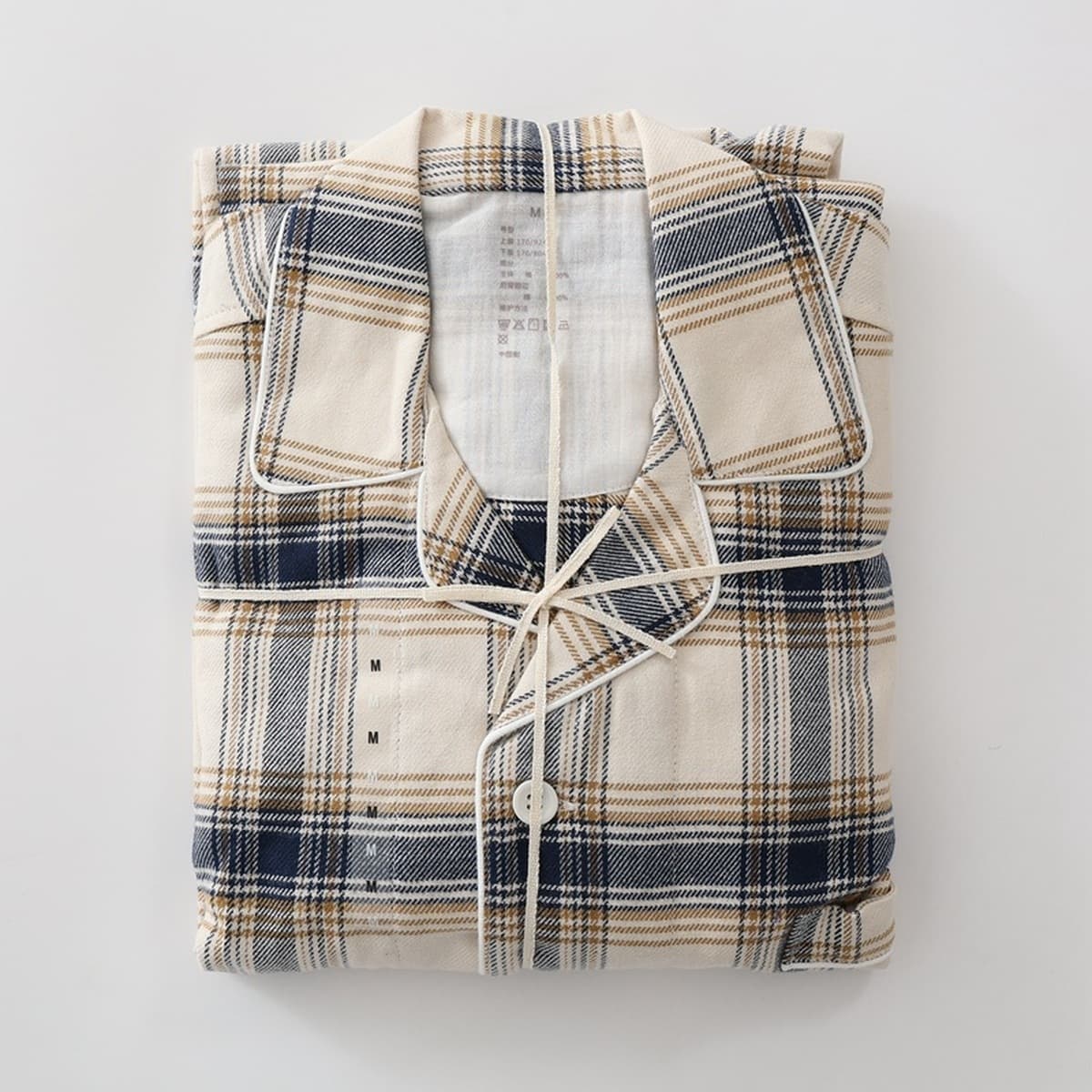 Безпечатный японский осенний и зимний домашний костюм без Индии