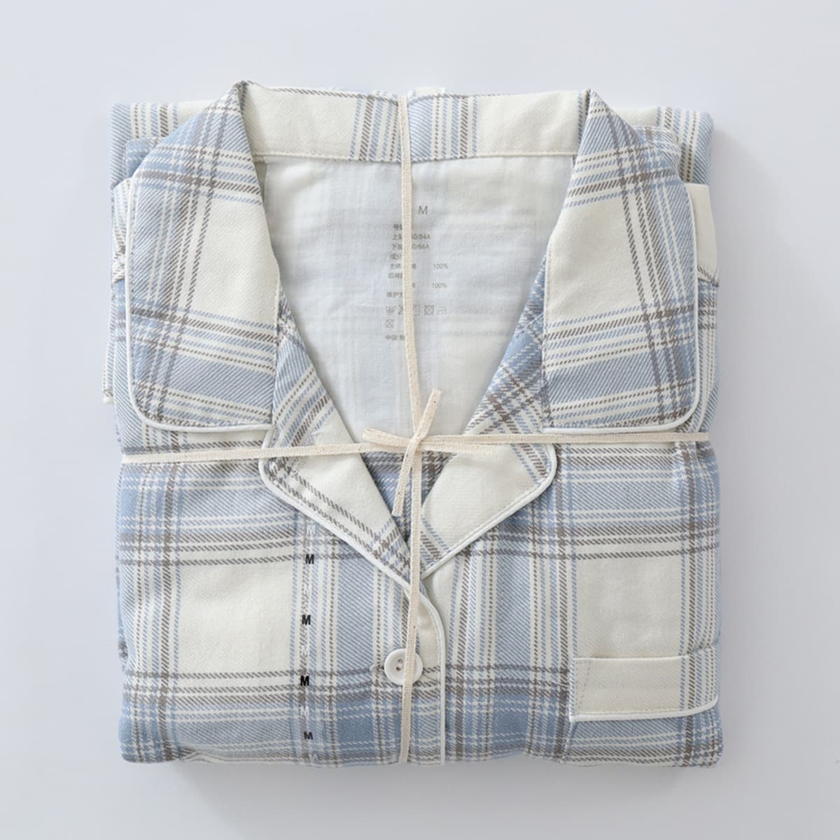 Безпечатный японский осенний и зимний домашний костюм без Индии