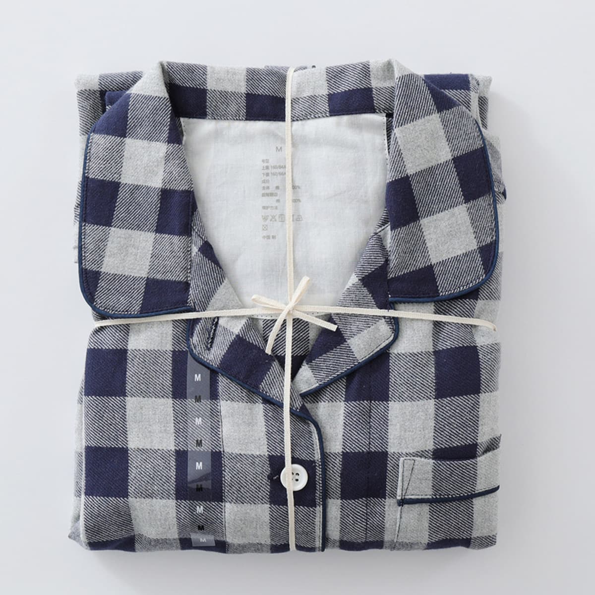 Безпечатный японский осенний и зимний домашний костюм без Индии