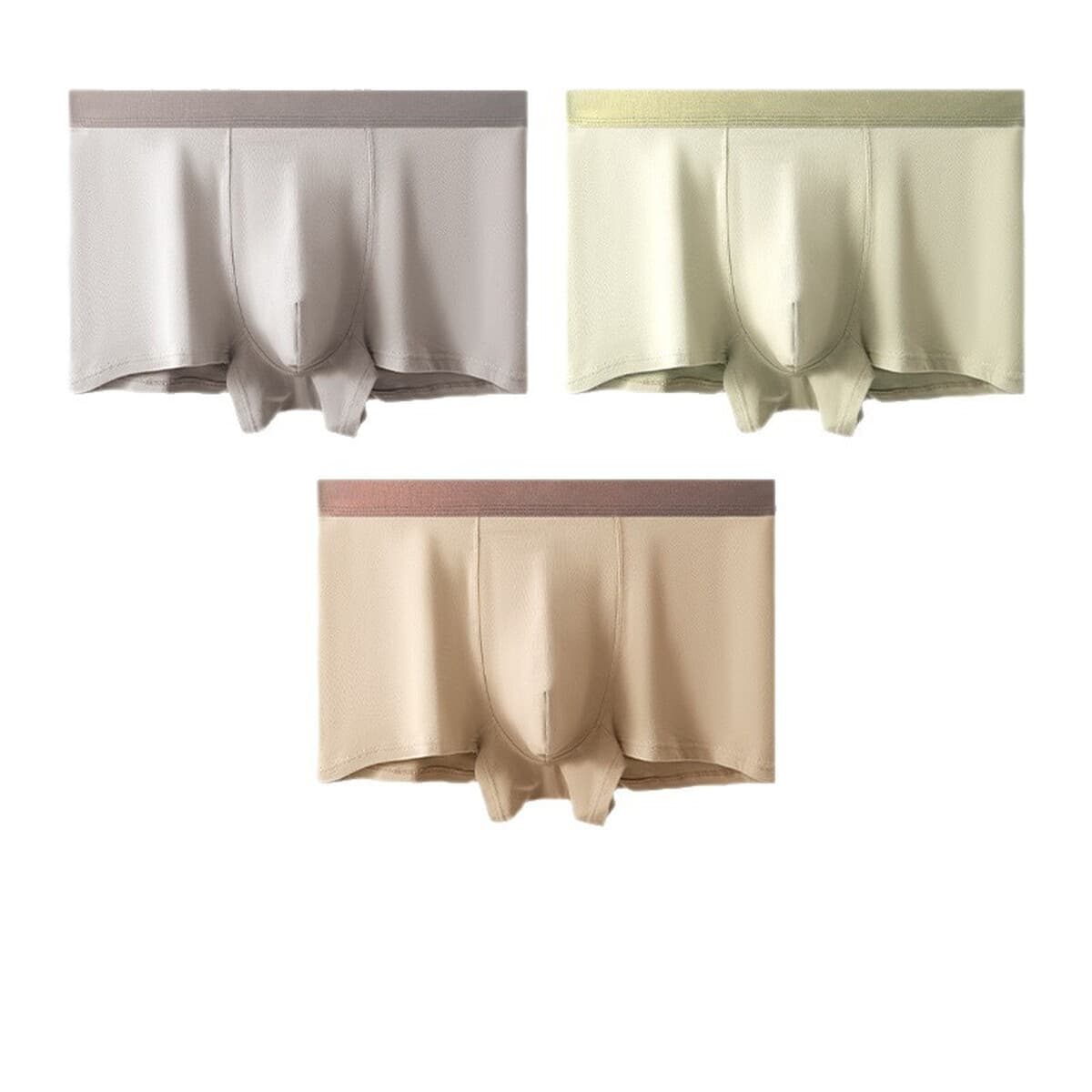 Мужское нижнее белье из чистого хлопка, бесшовные боксеры со средней посадкой, антибактериальная вставка 10А, летние дышащие...