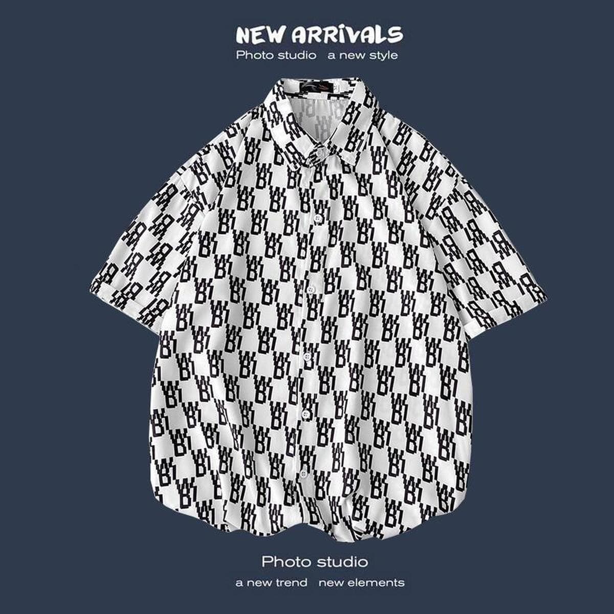 Рубашка с короткими рукавами и цветочным принтом, островной Хайнань, пляжный гонконгский стиль, стиль Sanya Xiawei, тайская...