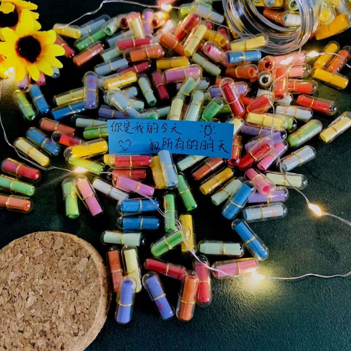 520 День Святого Валентина Исповедь Любовь Звезды Капсулы Любовные письма Таблетки Желают