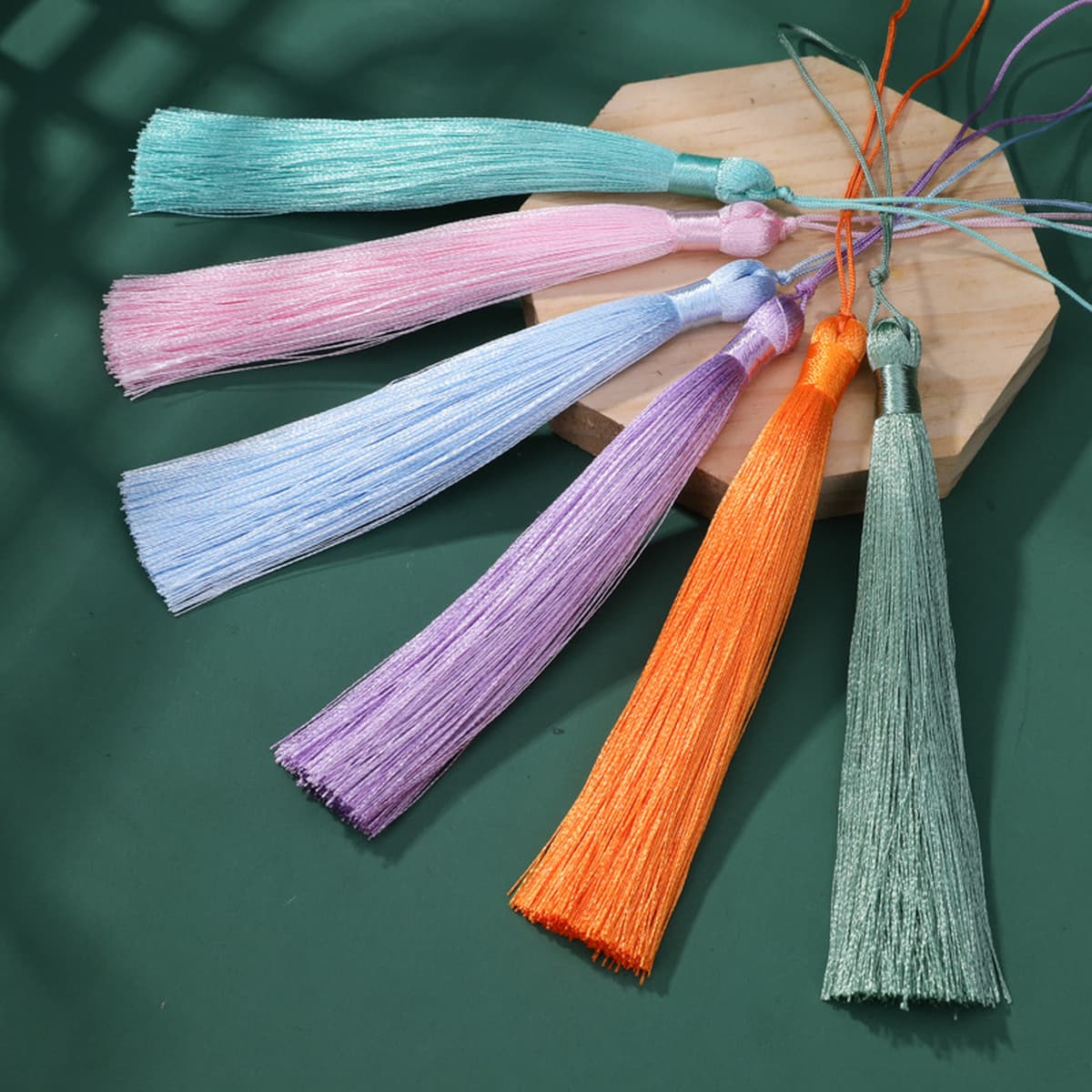 12 см закрытый костюм с кисточками из тонкой нити подвесной шип вентилятор сцена Wenwan DIY аксессуары большая кисточка...