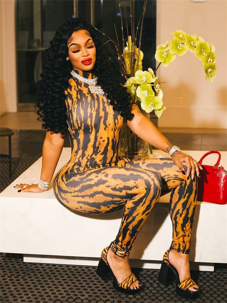 D9758 Amazon, популярная в Европе и Америке женская одежда, сексуальный комбинезон в полоску с принтом на спине и короткими...