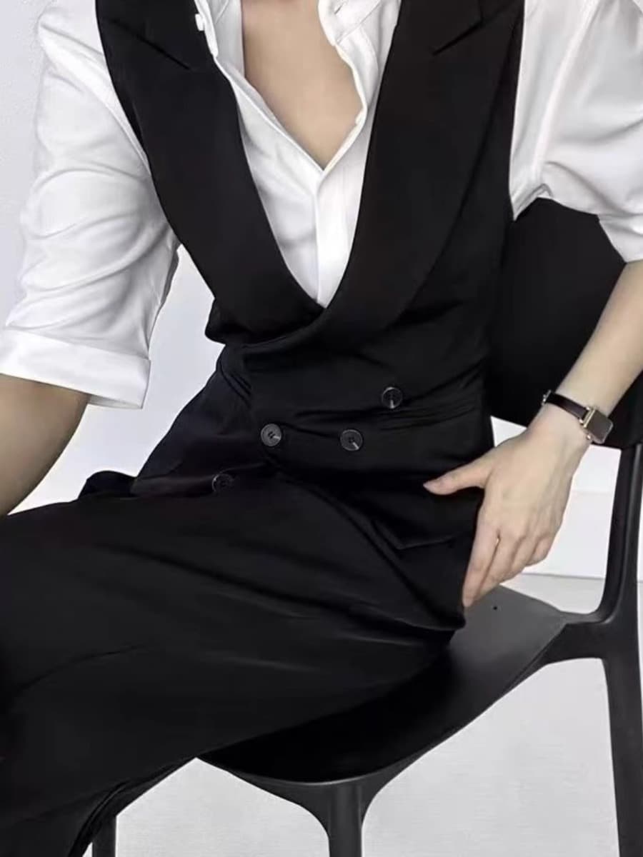 Мужские и женские повседневные костюмы, баржи, деловая жилета, английский стиль