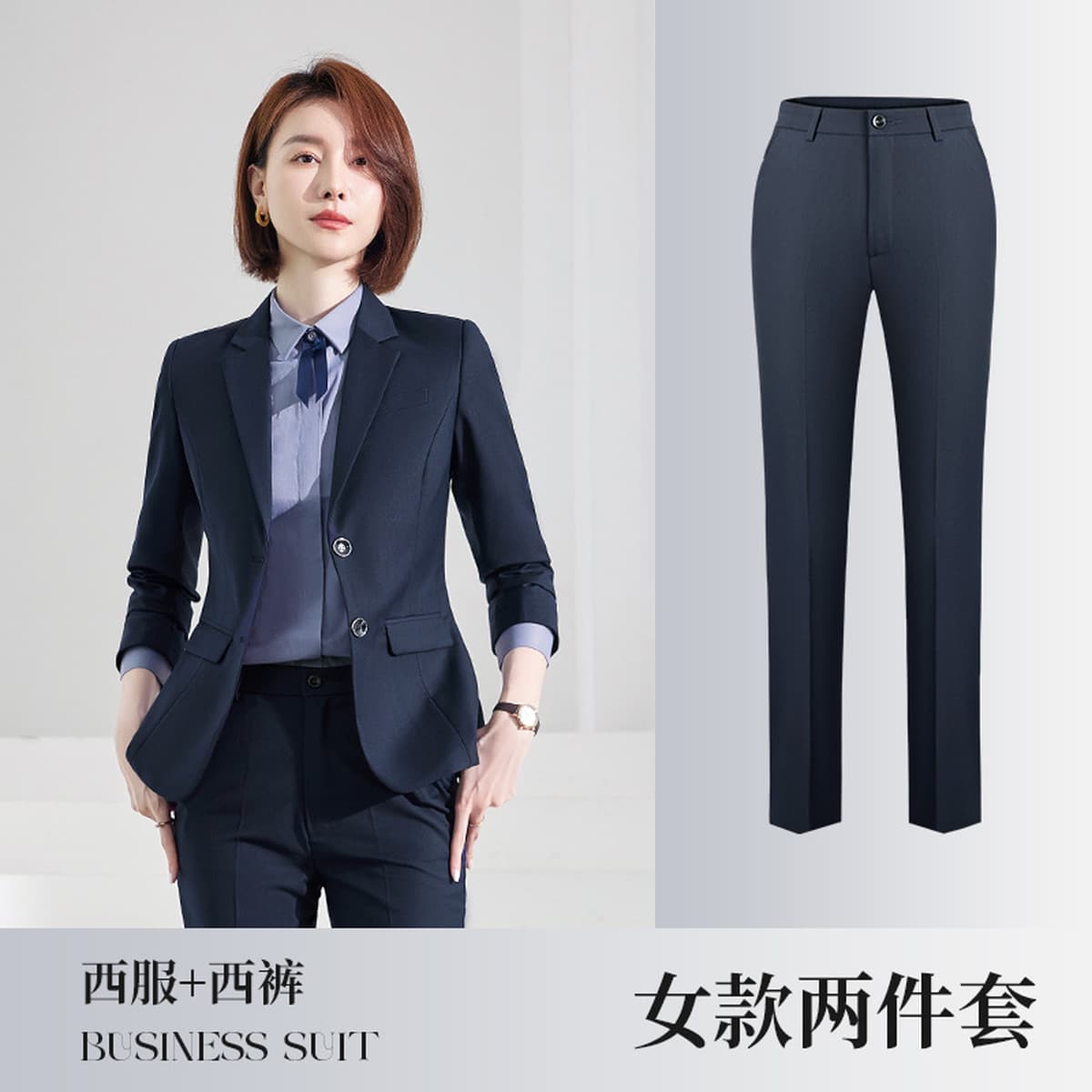 Профессиональный мужской костюм, деловой мужской костюм, черный, серый, синий, пальто, недвижимость 4S магазин, продажа...