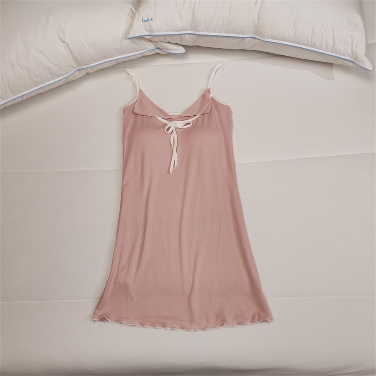 Ночная юбка с нагрудным ковриком Женское лето Сексуальная без рукавов Пижамная юбка Тонкое лето серая летнее платье