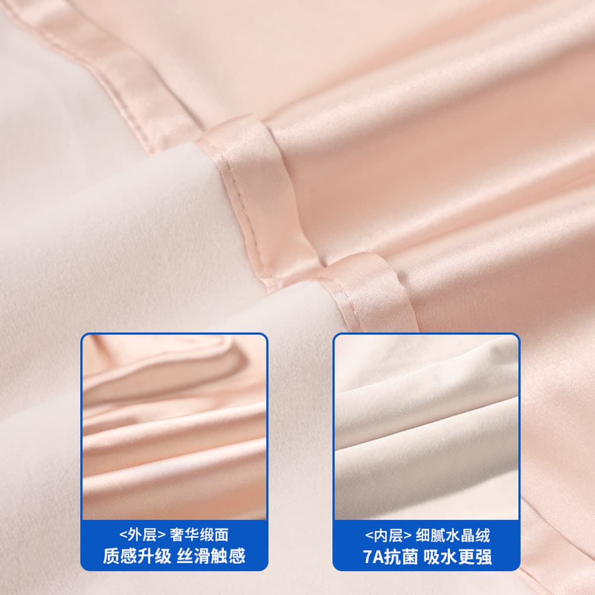 Двухслойное банное полотенце-халат из имитации шелка 7А, антибактериальное, высококачественное, с нагрудным ремнем и...