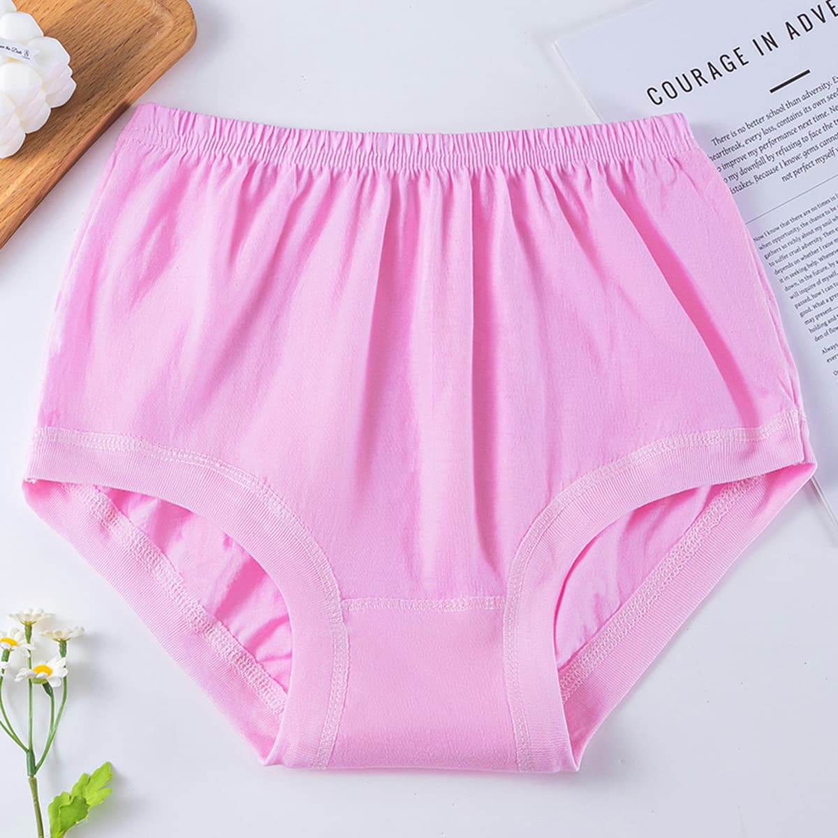 Хлопковое нижнее белье для пожилых женщин, хлопковые свободные треугольные шорты с высокой талией для средних и пожилых мам...