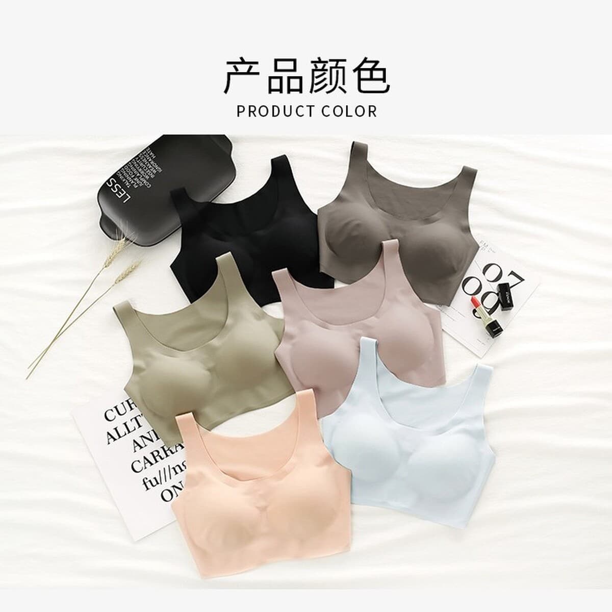 Бесследный жилет пуш-ап, маленькая грудь, большая грудь, маленькая тонкая Красивая спина, спортивный бюстгальтер, нижнее...