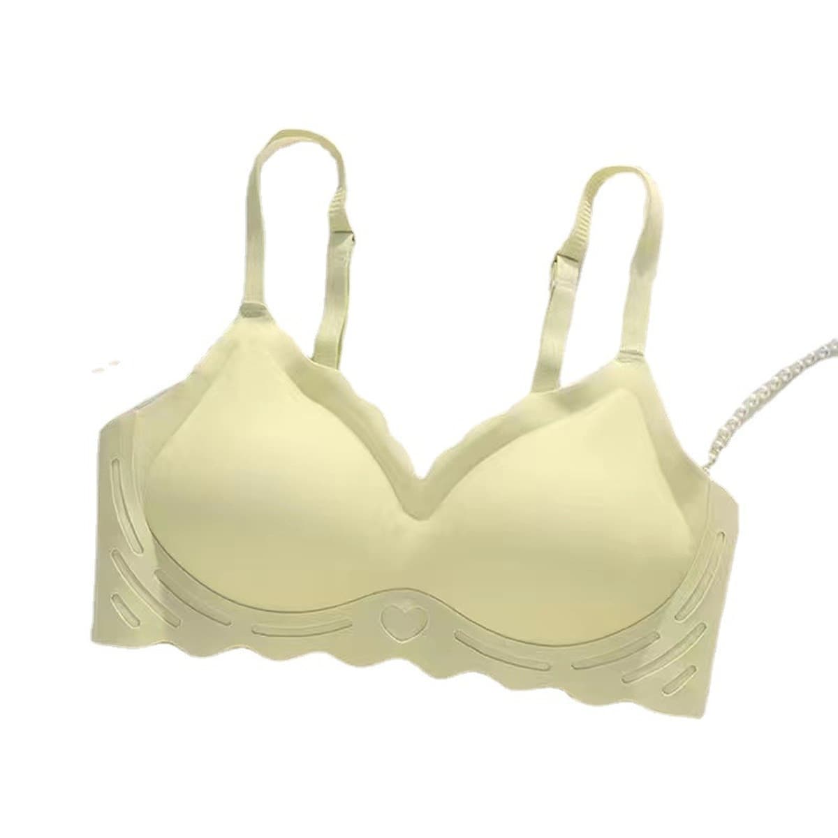 Бесшовное нижнее белье, Женский цельный бюстгальтер пуш-ап без оправы, красивый бюстгальтер с пуш-ап на спине, нижнее белье...