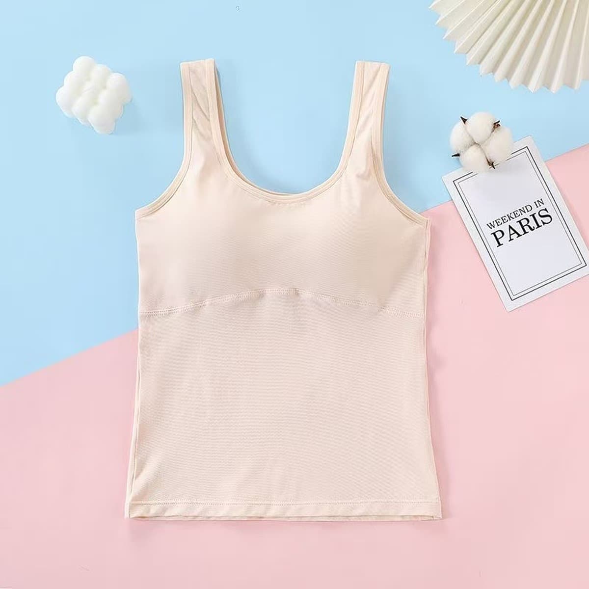 Майка-белье из чистого хлопка для девочек для периода развития, подходит для учащихся средних школ, подростков и девочек...