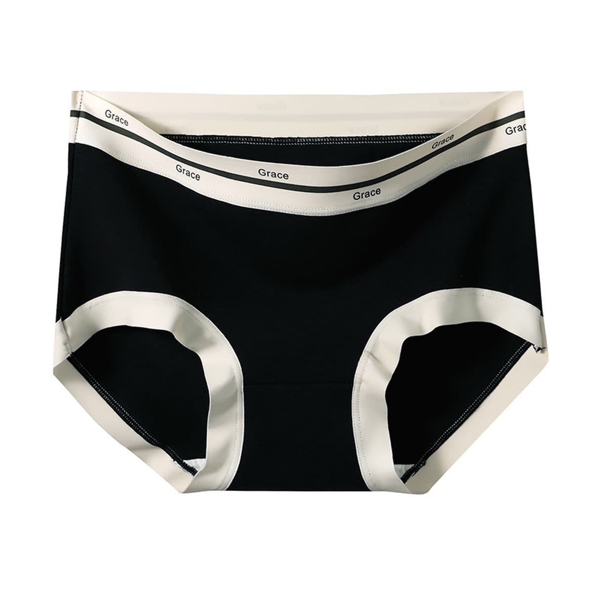 Хлопковое нижнее белье 60-х годов, женское Бесшовное нижнее белье больших размеров со средней талией, хлопковое нижнее белье...