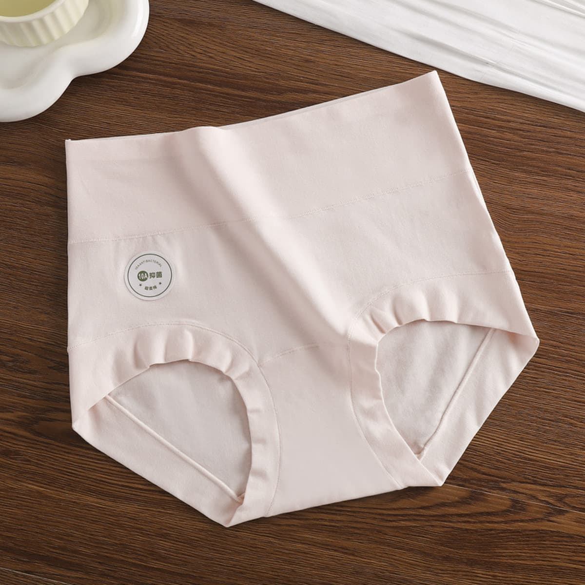 10A Детские хлопчатобумажные женские трусики с высокой талией плоские угловые трусики большие размеры живота и бедра
