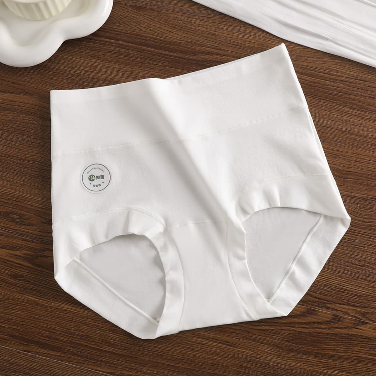 10A Детские хлопчатобумажные женские трусики с высокой талией плоские угловые трусики большие размеры живота и бедра