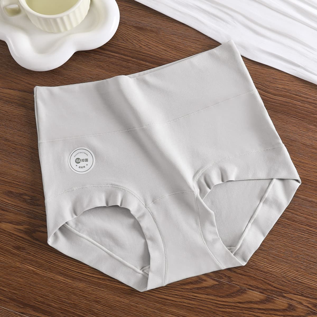 10A Детские хлопчатобумажные женские трусики с высокой талией плоские угловые трусики большие размеры живота и бедра