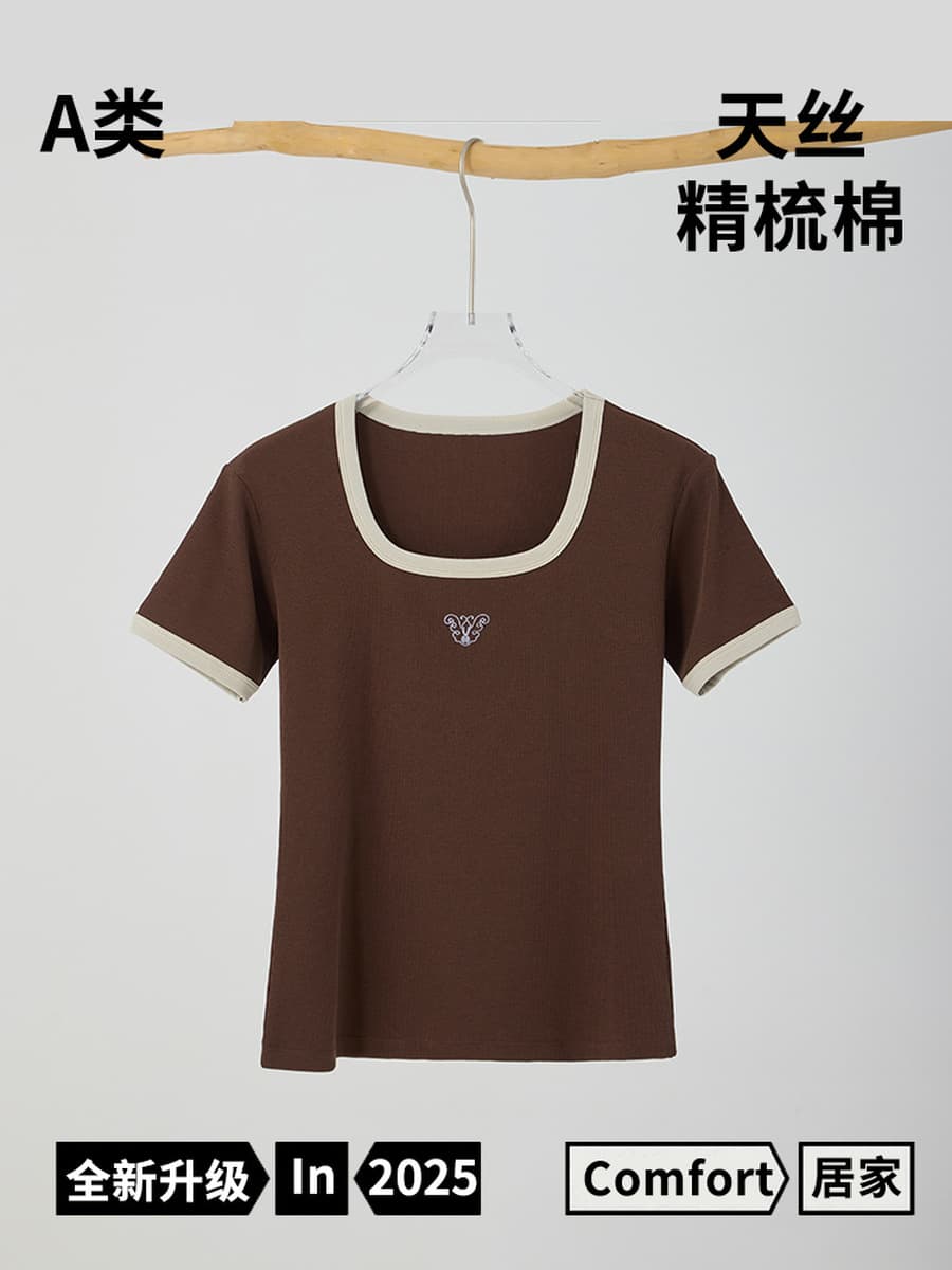 Футболка для похудения на правое плечо, женская футболка большого размера, летний женский топ, крутая футболка из тенселя с...