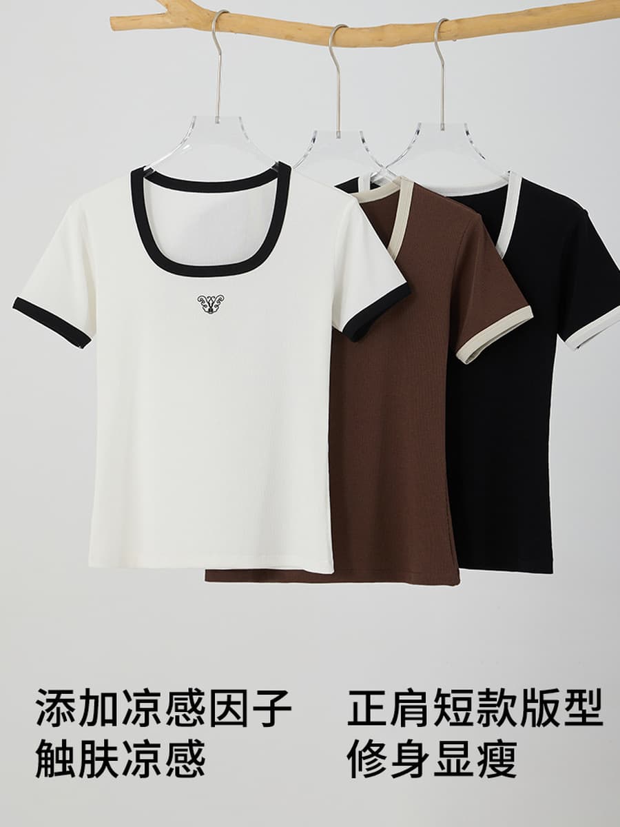 Футболка для похудения на правое плечо, женская футболка большого размера, летний женский топ, крутая футболка из тенселя с...