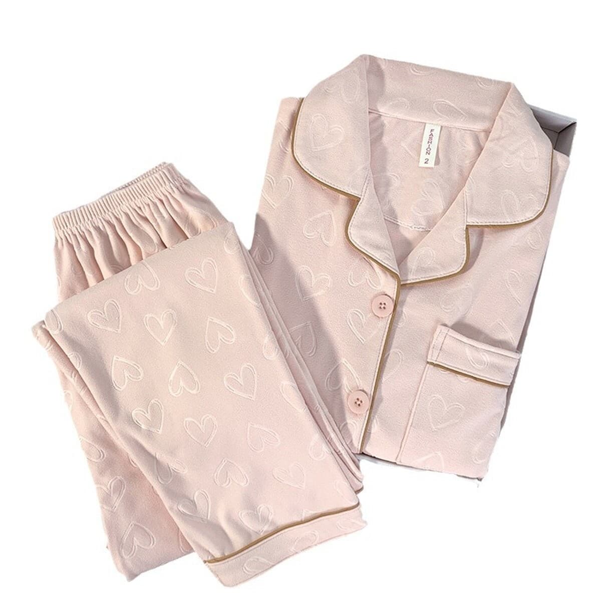 Немецкая пижама женский осенний и зимний новый кардиган с длинными рукавами