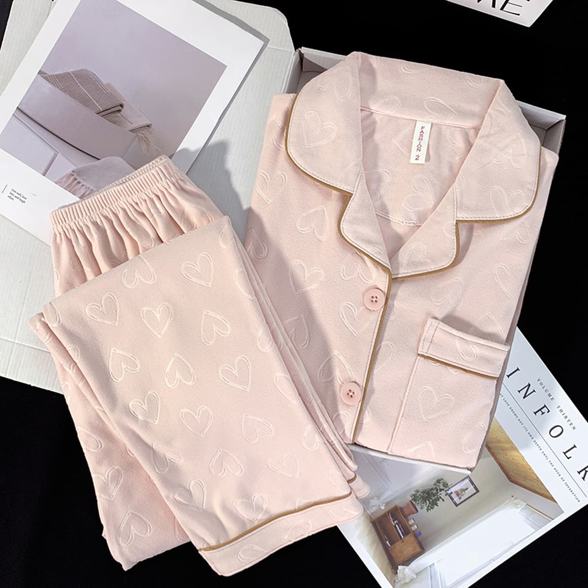 Немецкая пижама женский осенний и зимний новый кардиган с длинными рукавами