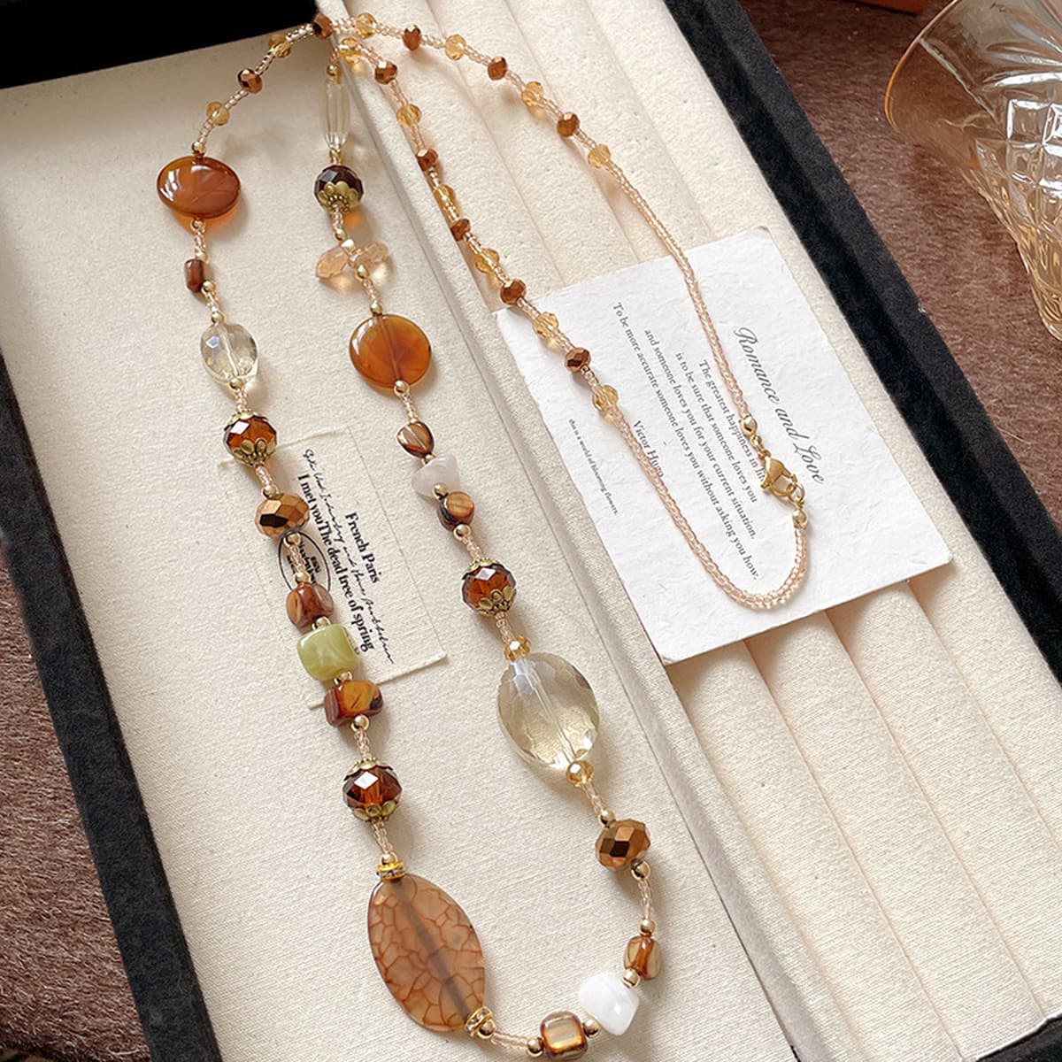 Богемное ожерелье из ракушек и бисера в стиле морского курорта, модная цепочка на ключицу, элегантное универсальное...