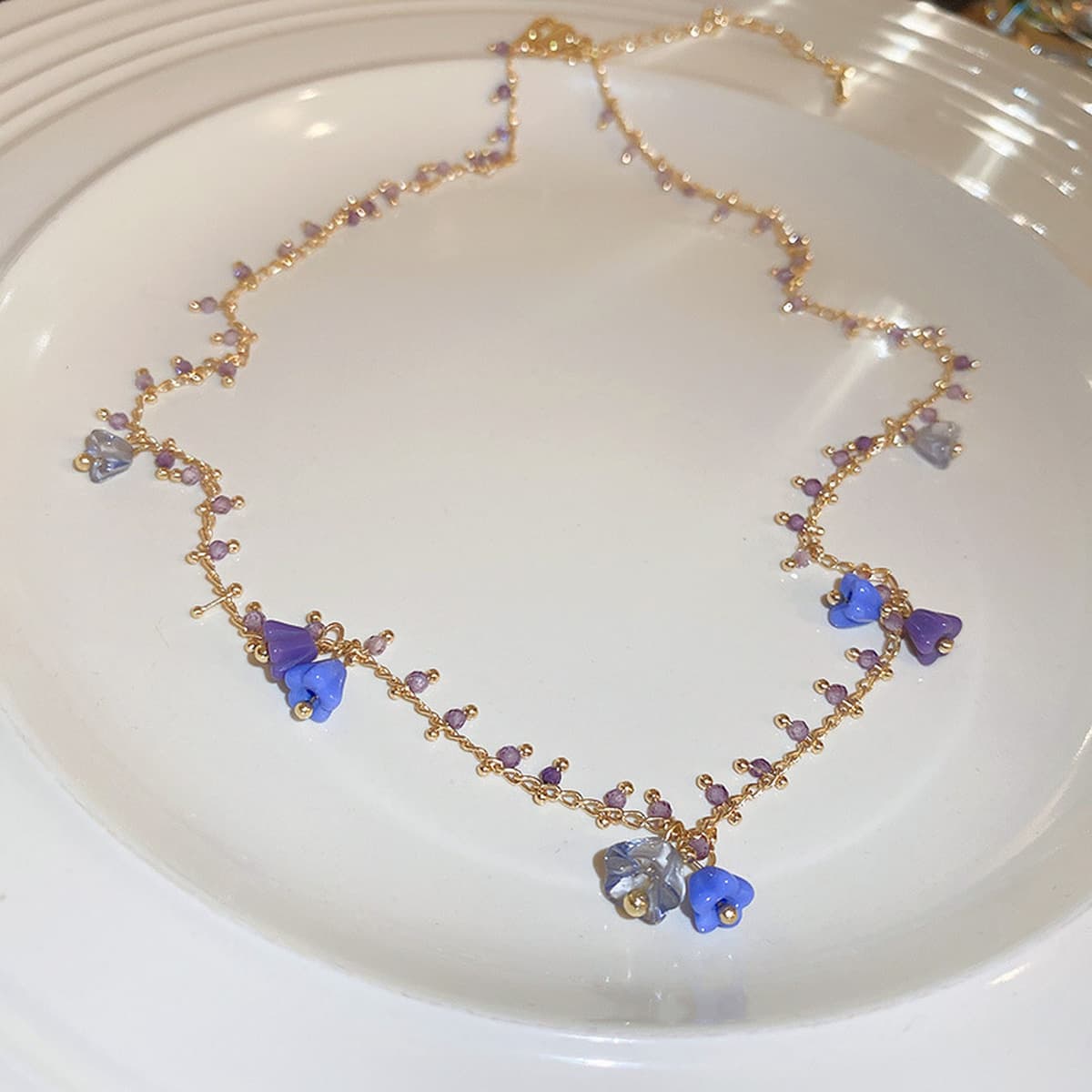 Богемное ожерелье из ракушек и бисера в стиле морского курорта, модная цепочка на ключицу, элегантное универсальное...