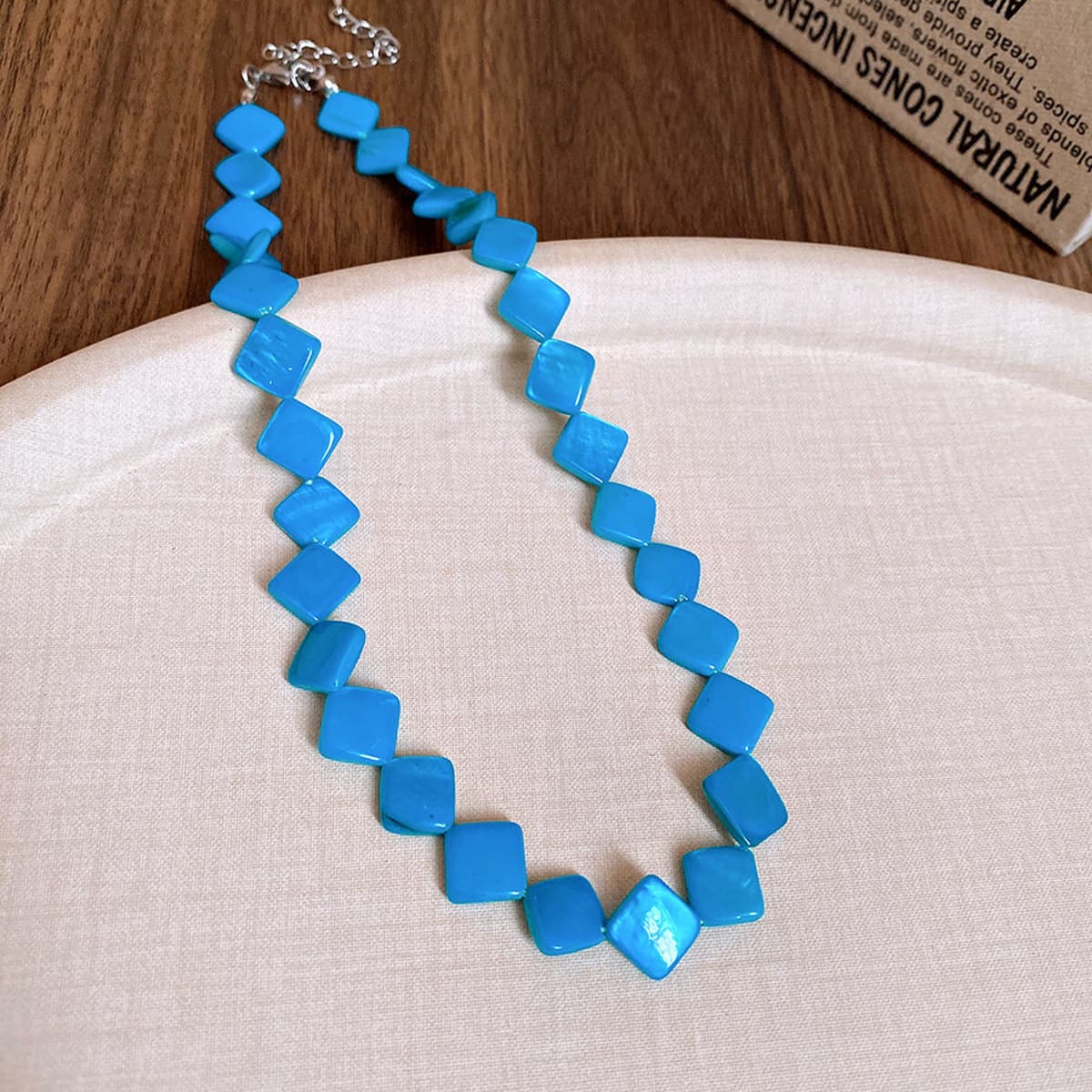 Богемное ожерелье из ракушек и бисера в стиле морского курорта, модная цепочка на ключицу, элегантное универсальное...