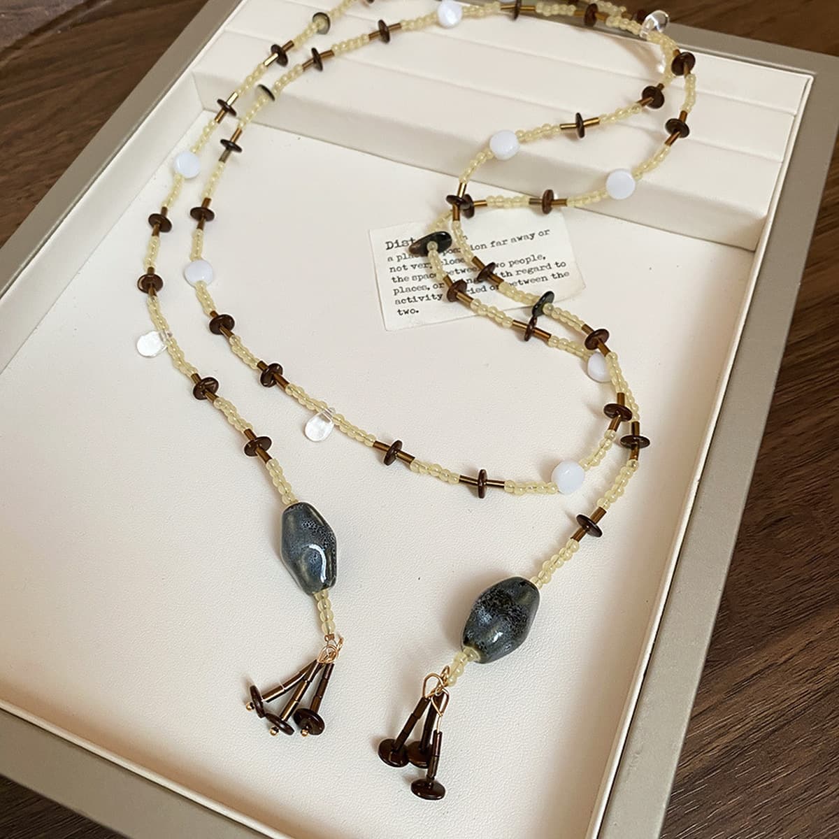 Богемное ожерелье из ракушек и бисера в стиле морского курорта, модная цепочка на ключицу, элегантное универсальное...