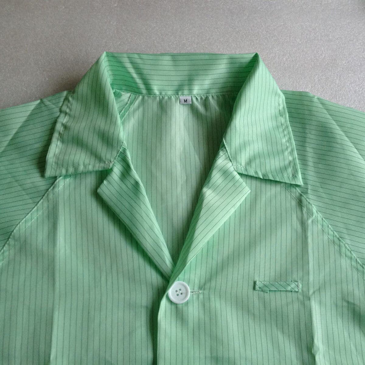 Длинный антистатический халат, одежда для чистых помещений, защитная одежда от пыли для использования в лабораториях и...