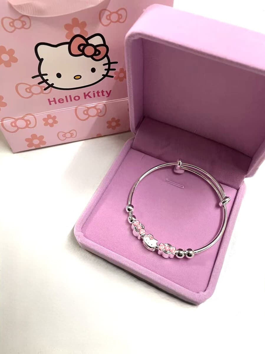 Милый браслет девушки мультфильм котенок мягкий браслет сестры ювелирные изделия студент JK подруги подарок на день рождения