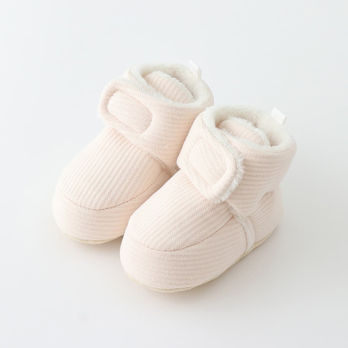 Чу Пит осенняя и зимняя толстая детская обувь для ходьбы сплошной цвет теплая нескользящая детская обувь в помещении против...