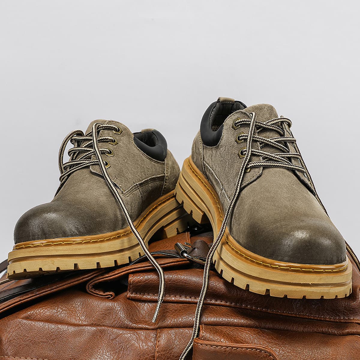 Мужские ботинки Putian с внутренней утолщенной подошвой, которую нельзя кикнуть на открытом воздухе, походная рабочая обувь...
