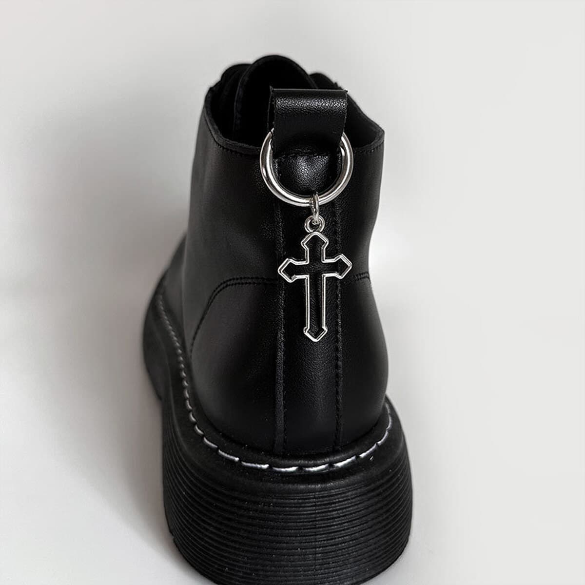 Металлические полые пятиконечные ботинки Martin со звездой, пряжка для обуви, милая крутая звезда, крест, подвеска в виде...