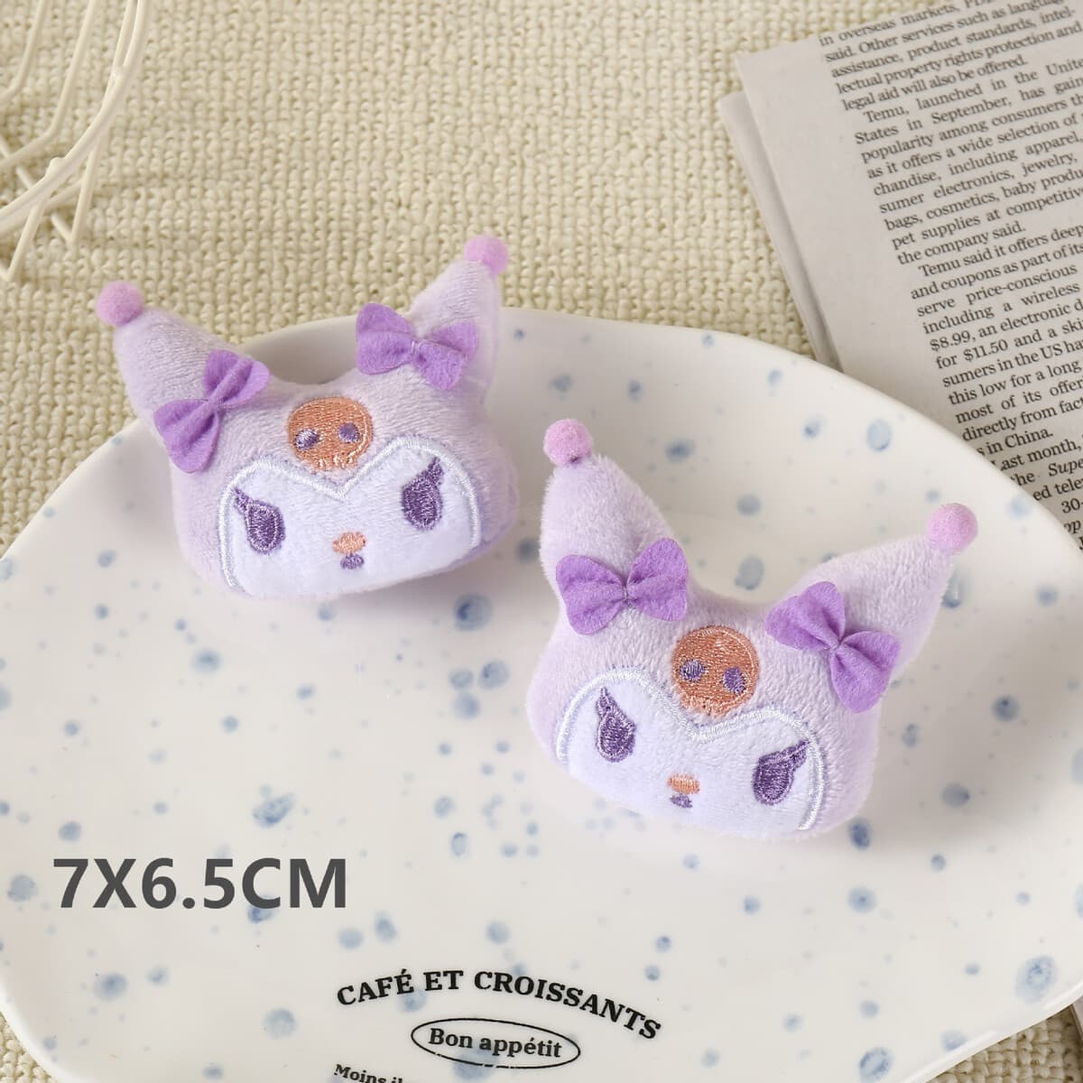 Милые аксессуары с персонажами мультфильмов: Куроми, Май Мелоди, Синаморолл — заколки для волос, перчатки, шарфы, обувь,...