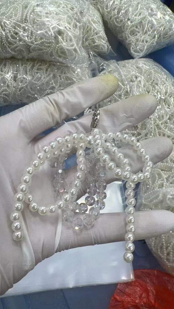 Подходим с различными туфлями, жемчужная пряжка, бант, аксессуары, дикие туфли, модная весна и лето 2024