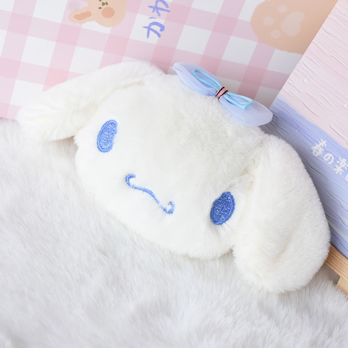 Мультяшная скрипучая плюшевая подвеска, кукла, головной убор, брошь, сумка, обувь, декоративные аксессуары, подвесные...