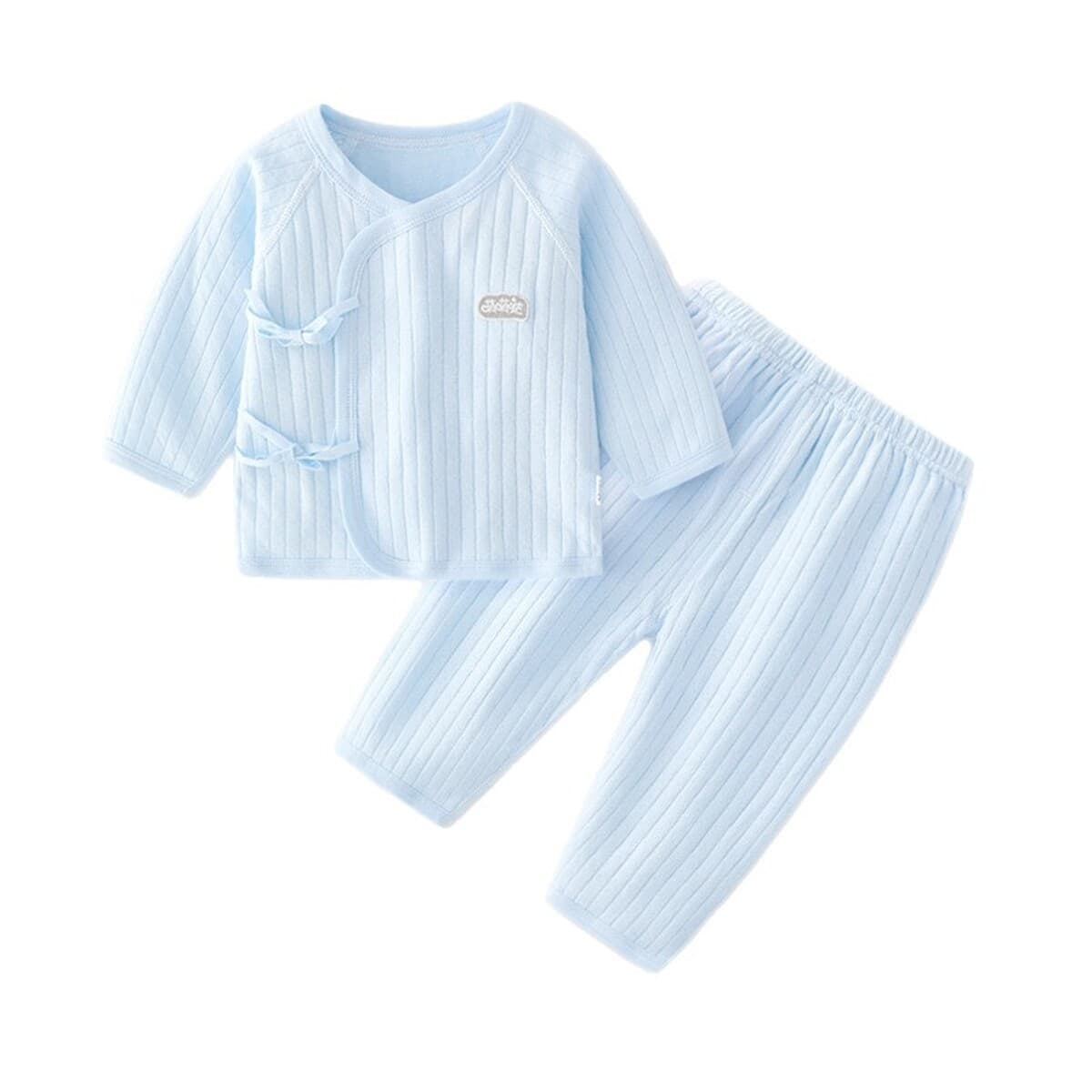 Детский раздельный костюм, костюм-монах с бретелями для малышей 0-6 месяцев, новорожденных, круглогодичный, без косточек,...