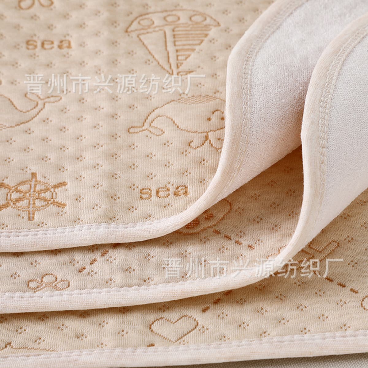 Диетральный коврик для детей водонепроницаемый и дышащий ребенок большой размер новорожденный моющий цвет хлопок на ночь...