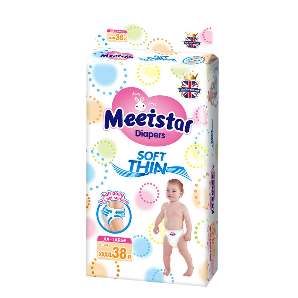 | Подгузники Anhao British Flower | Подгузники-трусики серии Wang — это отечественные, неизлучающие, дышащие и легкие...