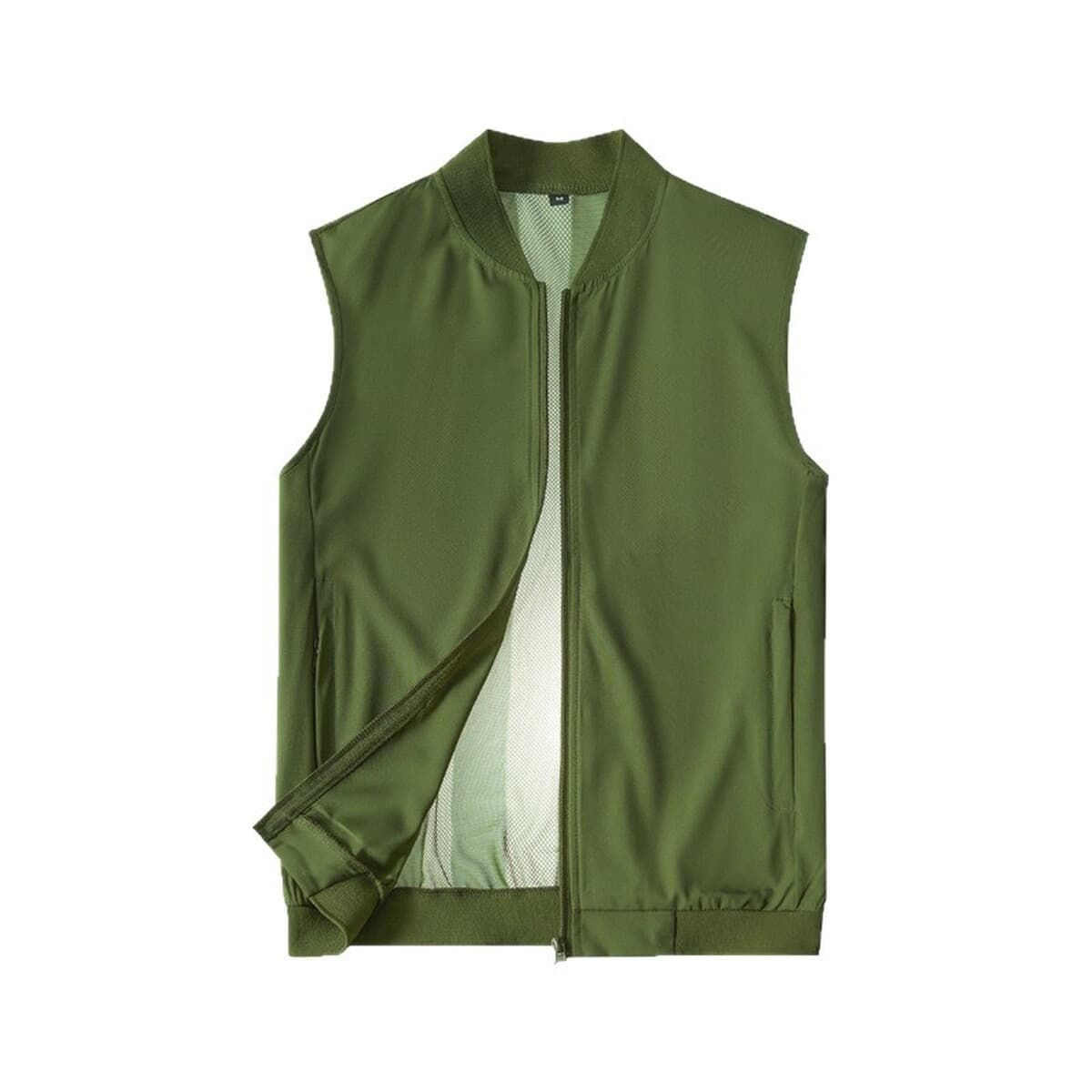 Летний ультратонкий мужской жилет без рукавов, жилет, мужской спортивный тонкий жилет, верхняя одежда, легкая и дышащая...