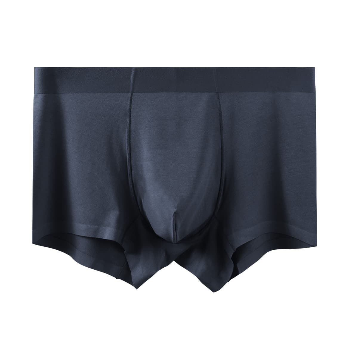 Графеновая промежность Мужские угловые брюки Модаль Бесшовные трусики Мужские шорты средней талии Четыре угловых брюки