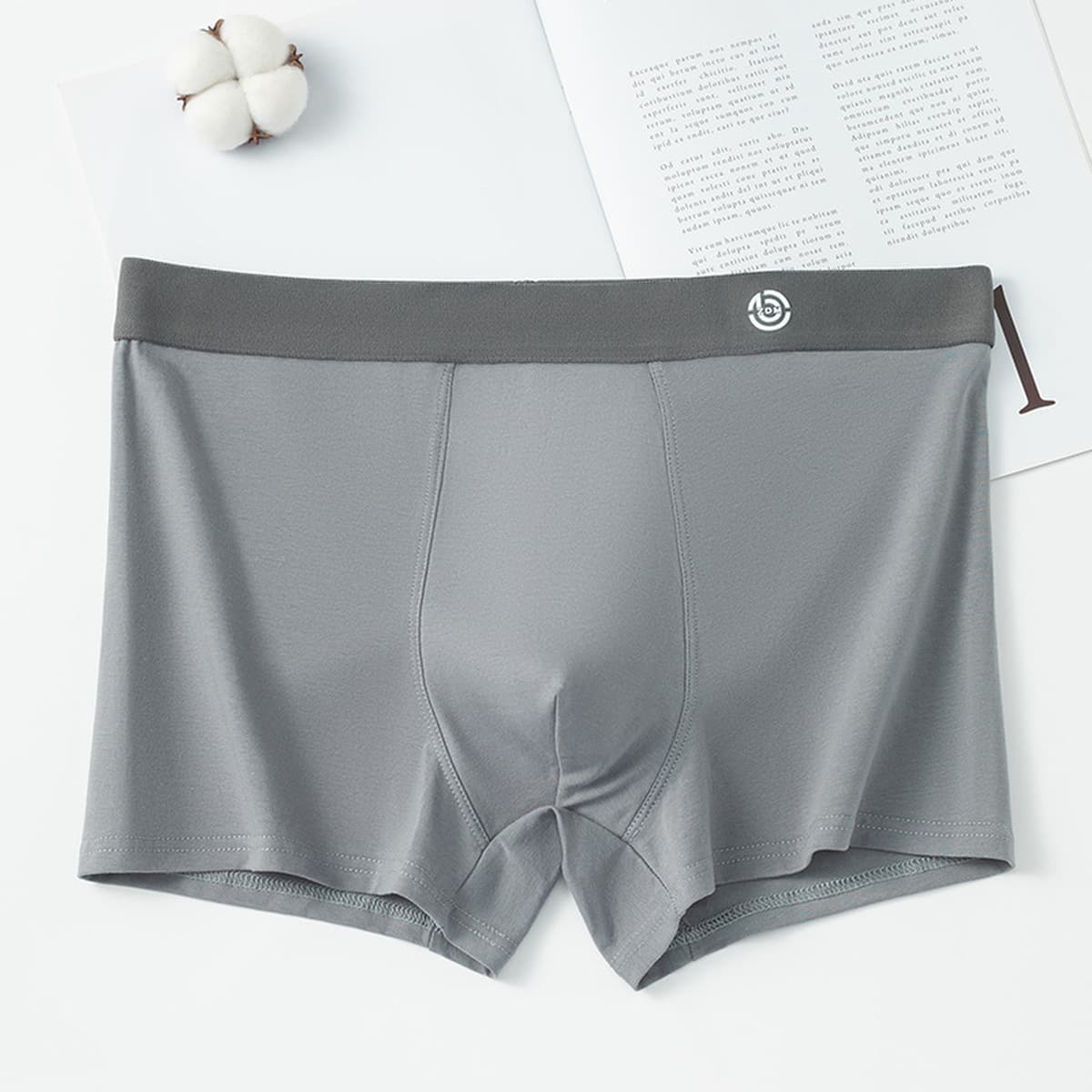 50 штук мужского нижнего белья из чистого хлопка, мужские бесшовные боксеры из чистого хлопка, оптовая продажа от...