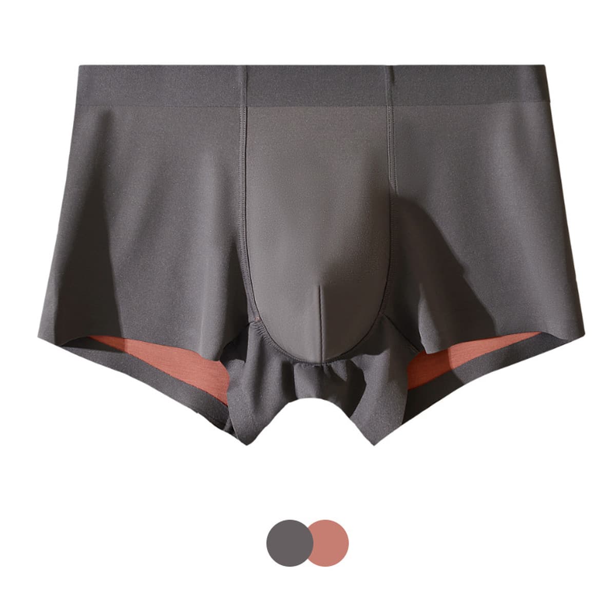 Высококачественное 100-гранное двустороннее бесшовное нижнее белье Lenzing Modal для мужчин, антибактериальные трусы-боксеры...