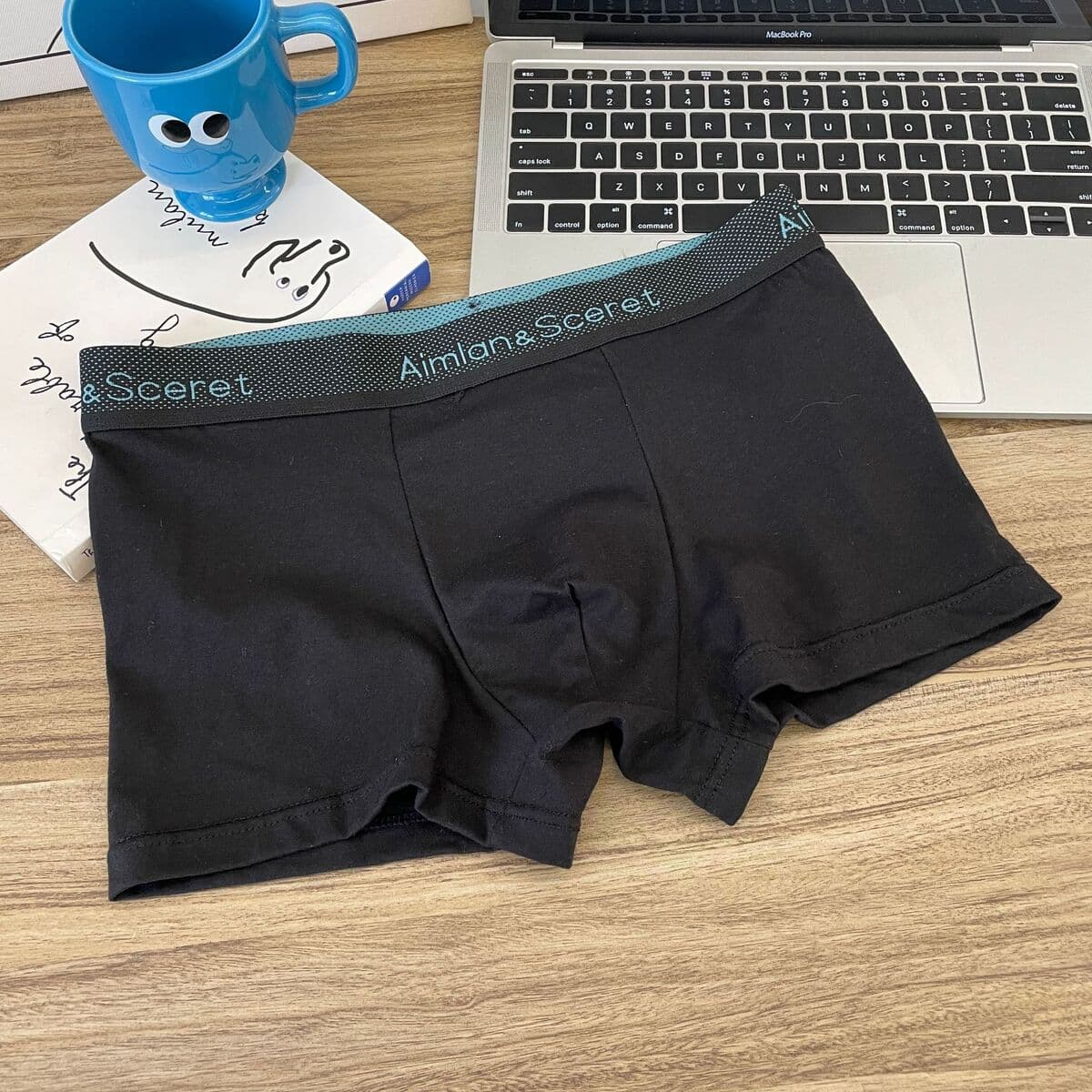 5A антибактериальный хлопок дышащий комфорт рыхлый мода удобрение увеличено плоские угловые брюки графен антибактериальный...