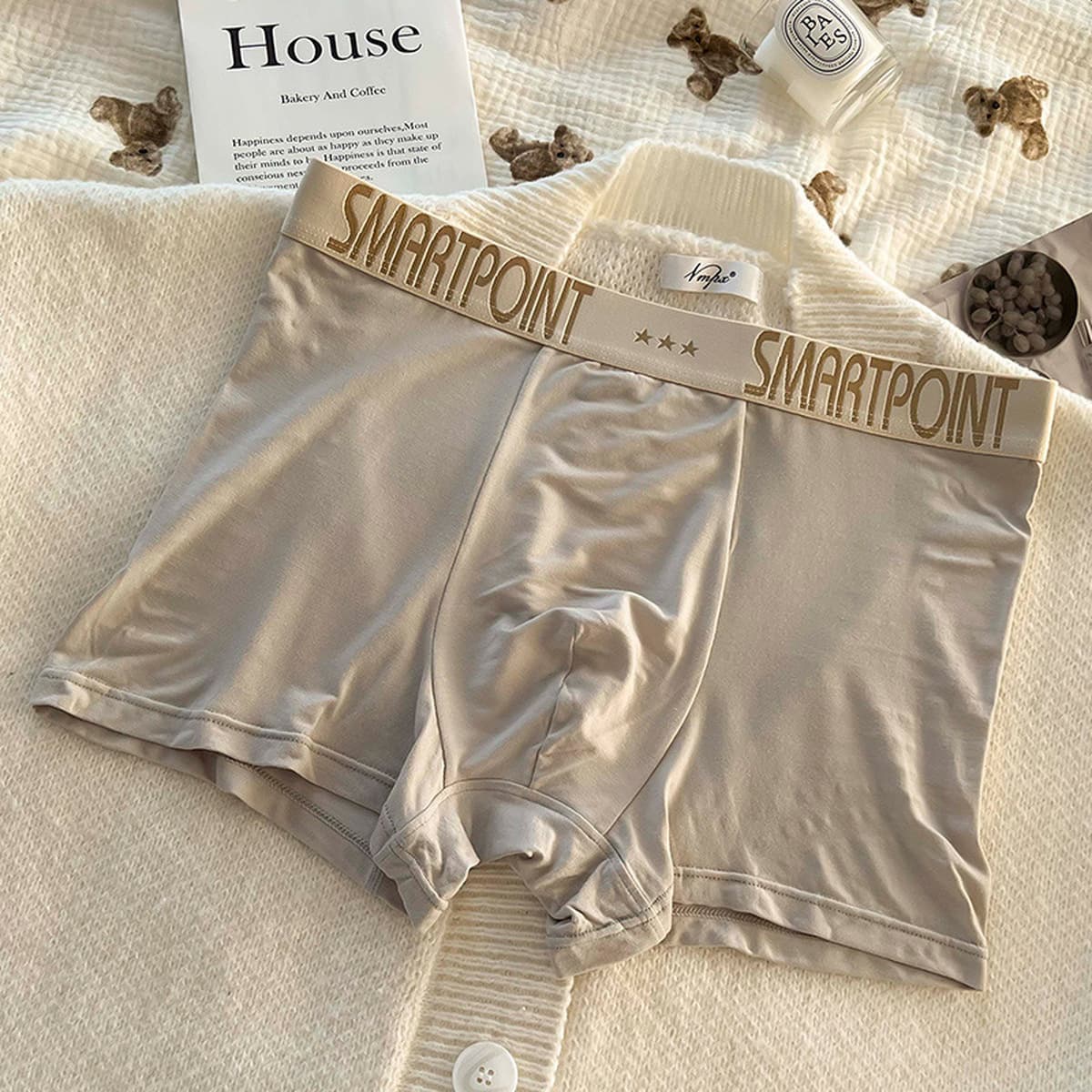 Мужское нижнее белье мужское модаль средняя талия большой размер антибактериальные дышащие мальчики без следов мужские...