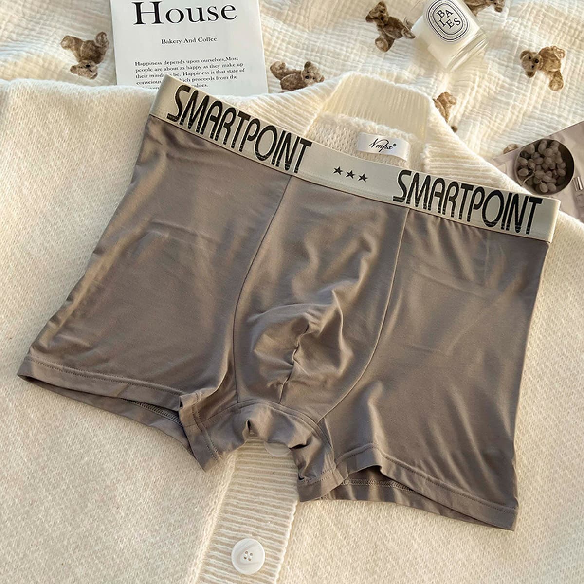 Мужское нижнее белье мужское модаль средняя талия большой размер антибактериальные дышащие мальчики без следов мужские...