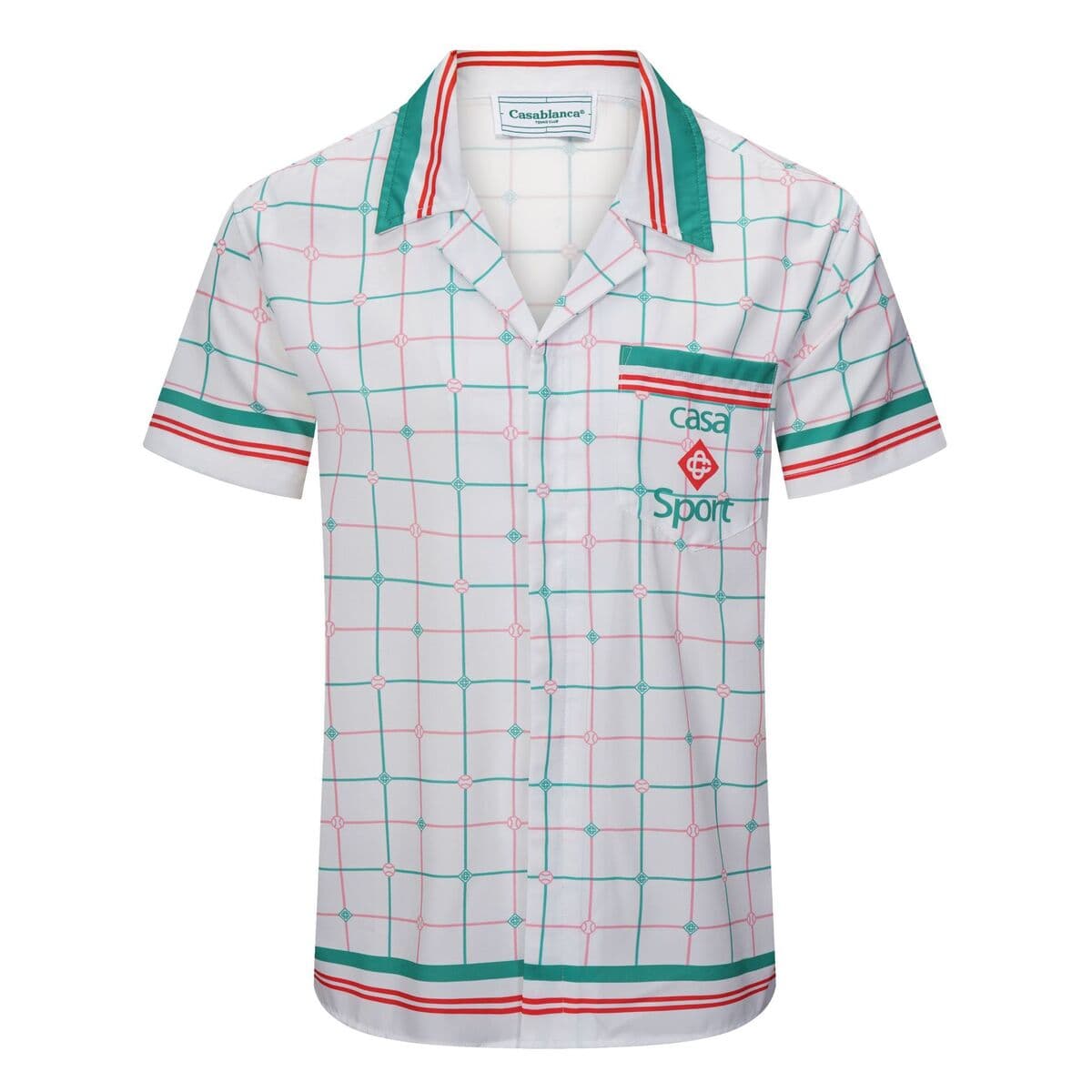 Трансграничная оптовая продажа мужчин с короткими рукавами Касабланка летняя тонкая рубашка набор High Street хип-хоп...